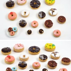 Collier Donut coulis – Couleur et décoration personnalisable