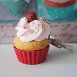 Porte-clés Cupcake – Modèle au choix – Personnalisable